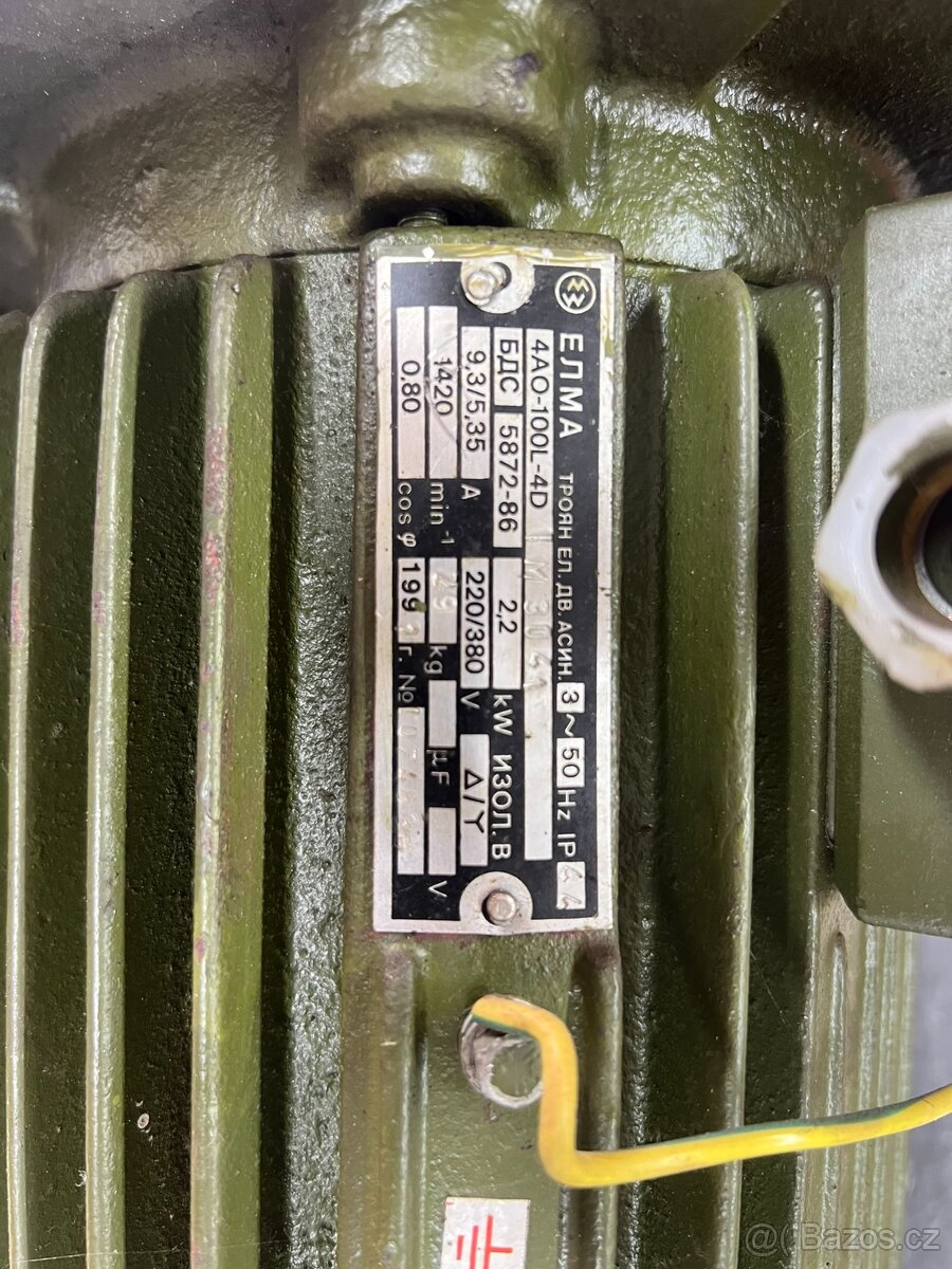 Prodám elektromotor 2,2kW - 2