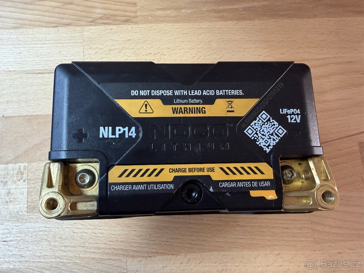 Baterie NOCO NLP14, 4Ah - 2