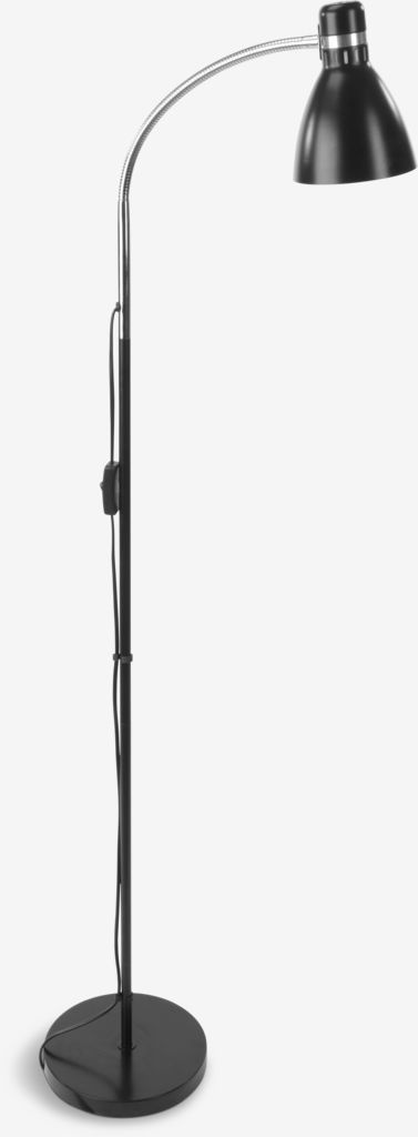 Černá stojací lampa Hansson 155cm - 2