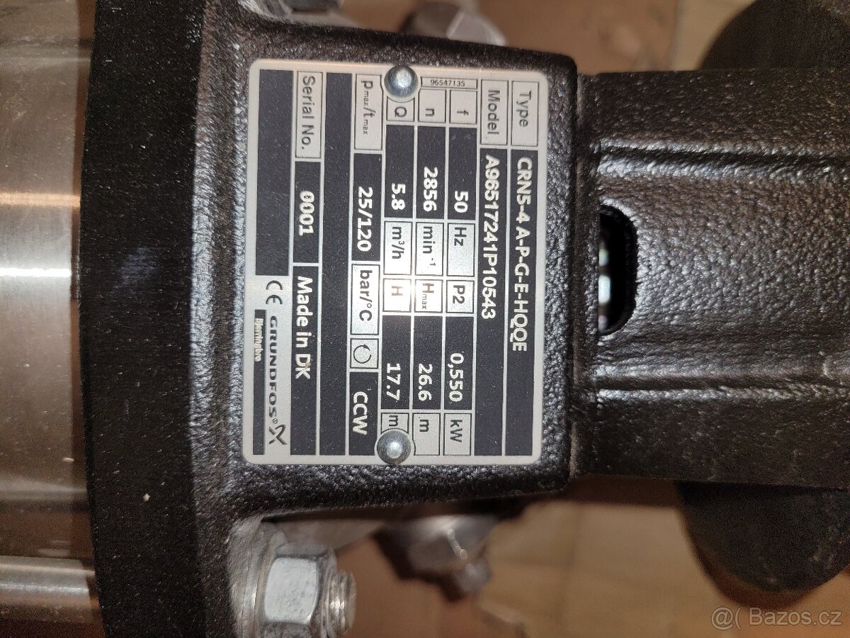 Čerpadlo Grundfos CRN5-4 - 2