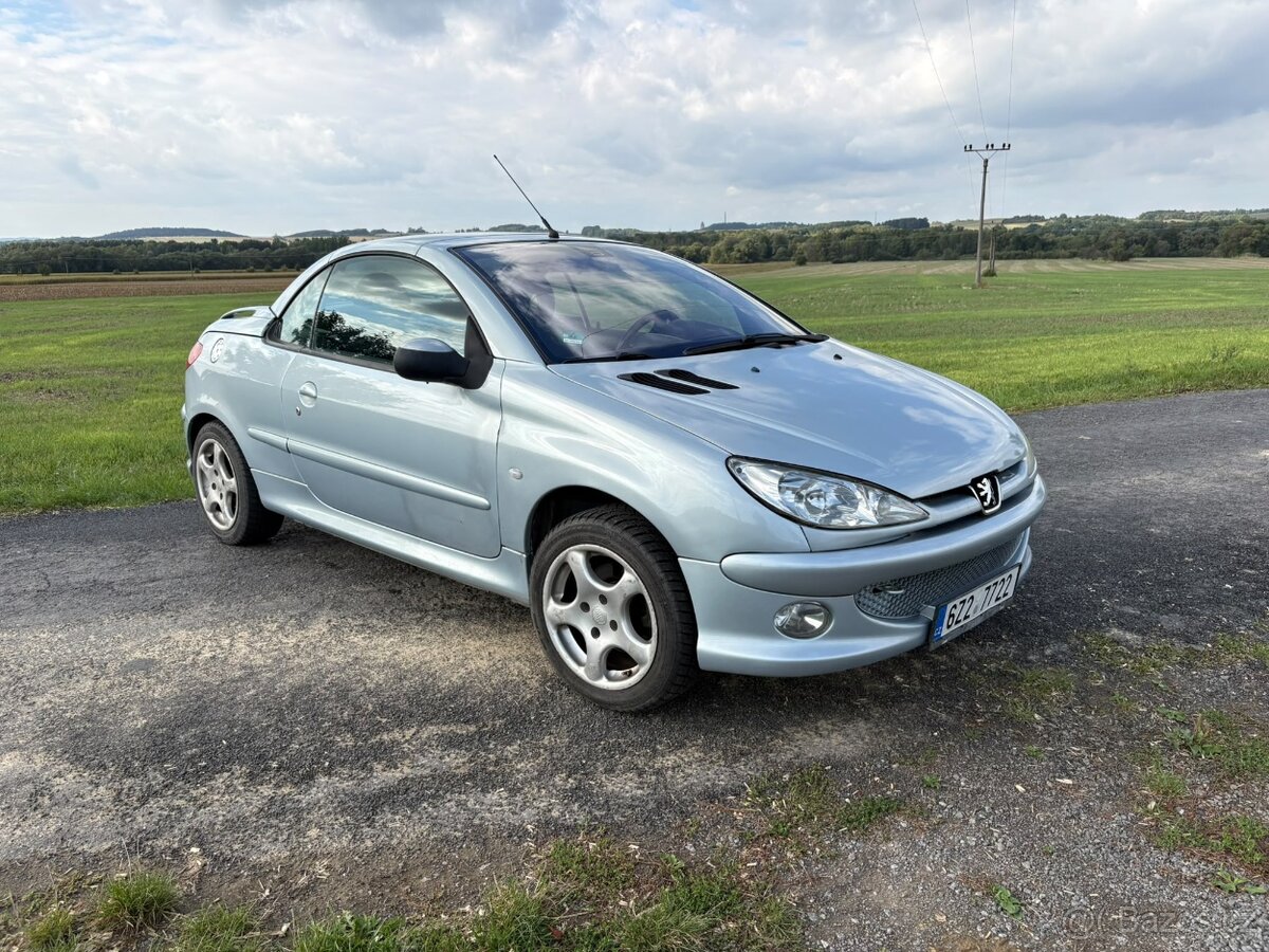 Peugeot 206cc 1.6 - nová STK - 2
