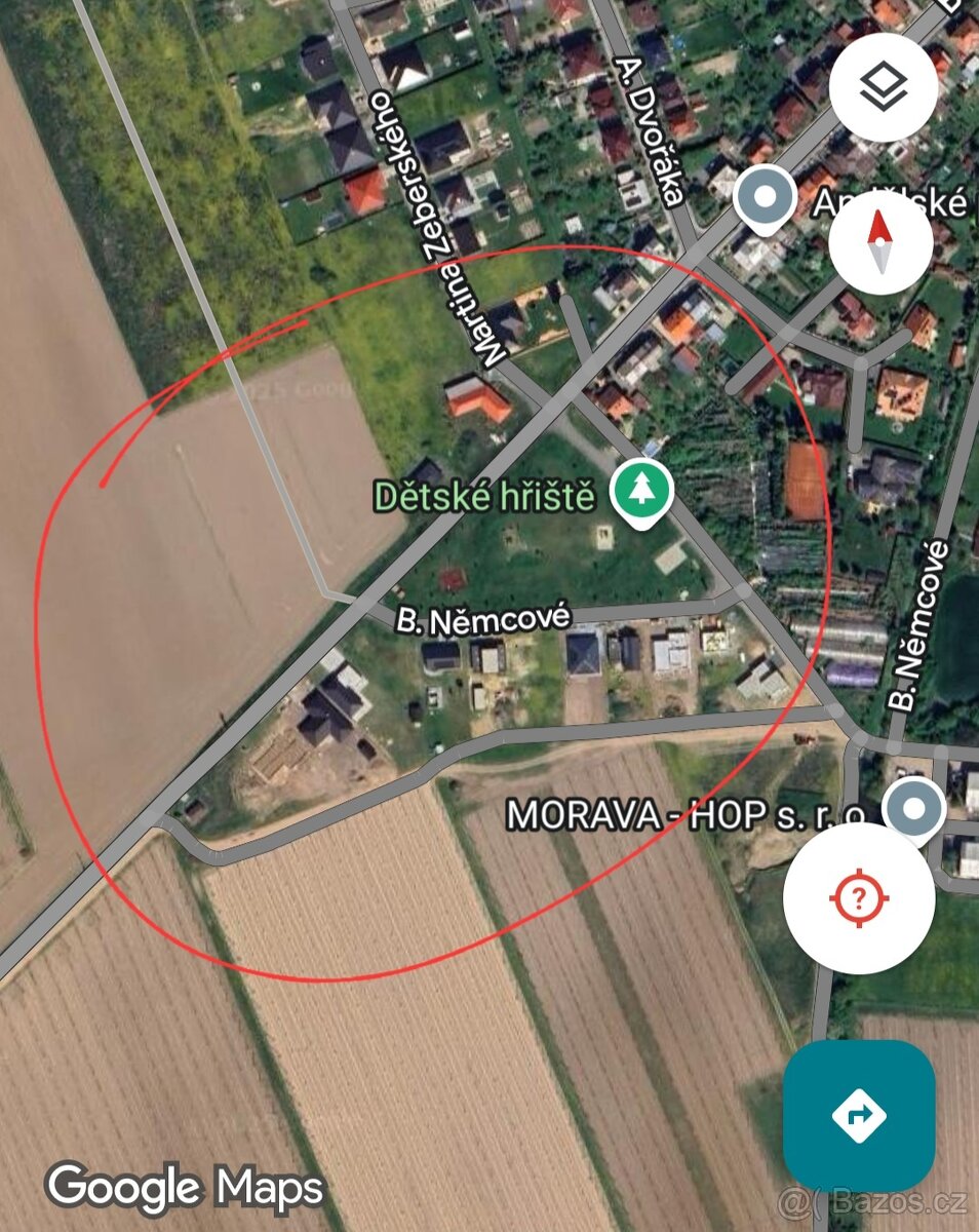 Pozemek Lipník nad Bečvou zasíťovaný stavební parcela - 2