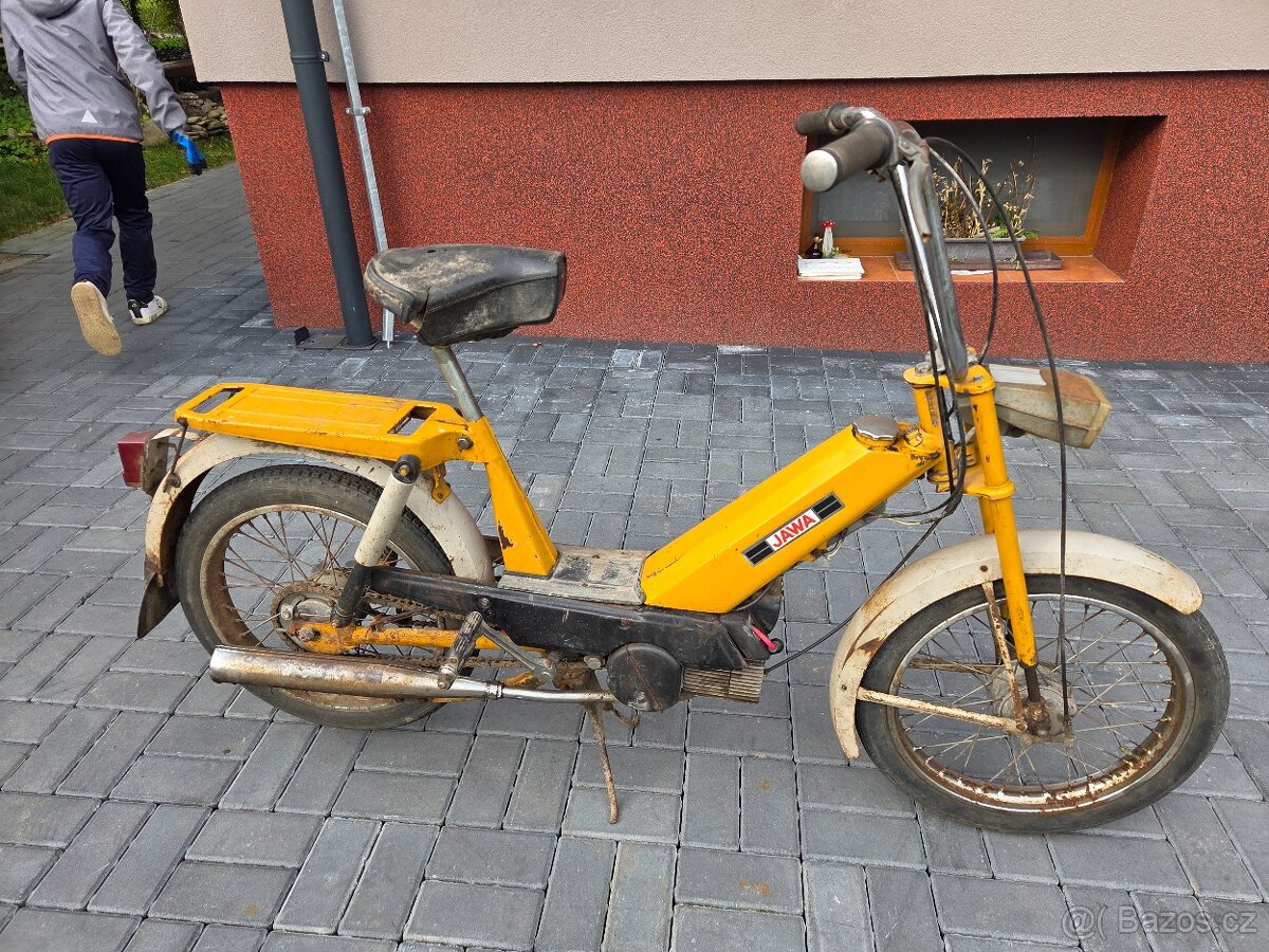 Babetta 207 s kartičkou, žlutá původní 12. - 2