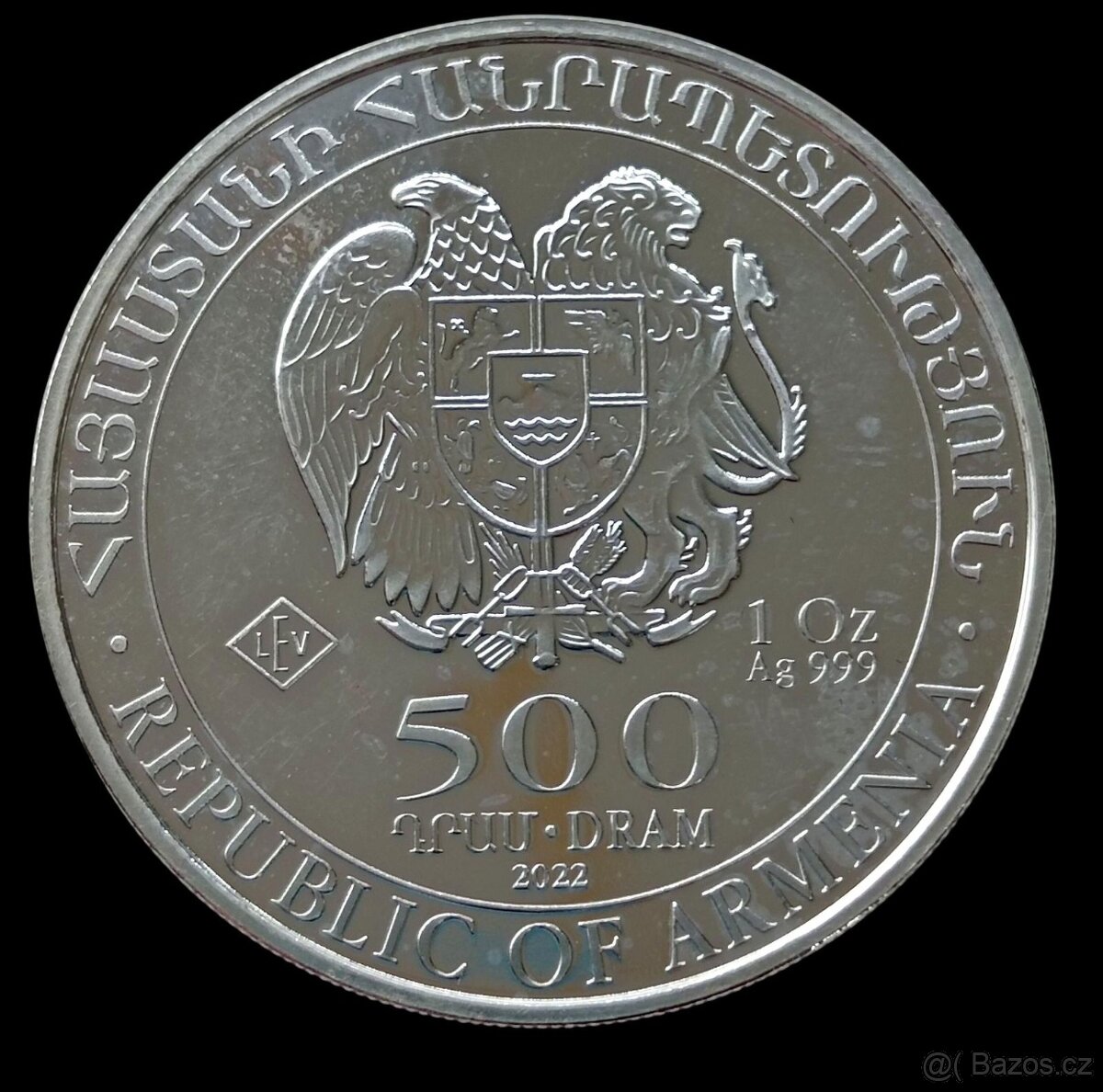 Stříbrná mince 1 OZ Archa Noemova 2022 - 2