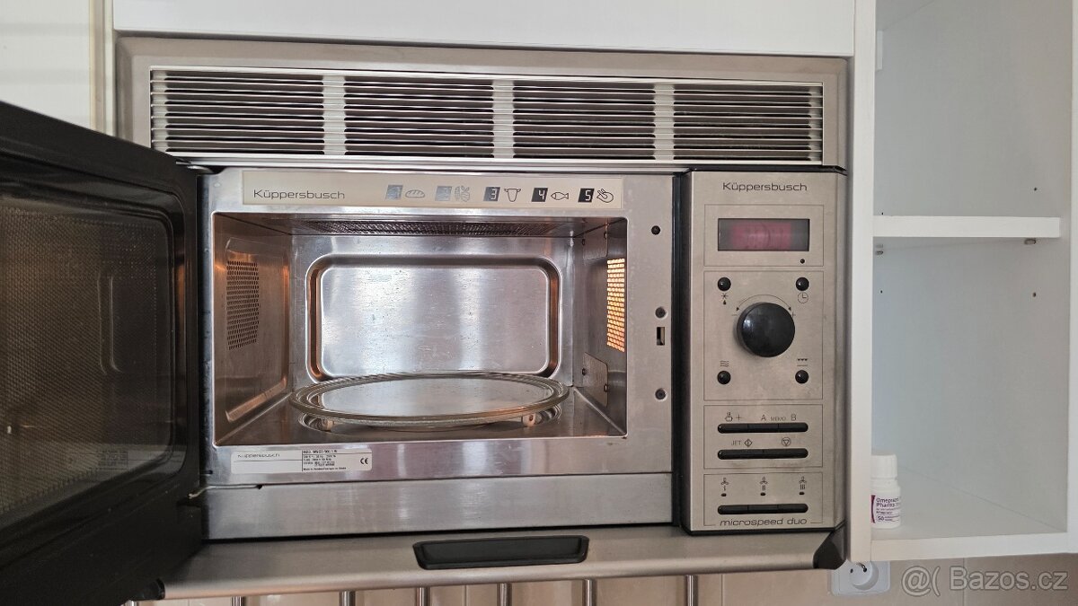 KÜPPERSBUSCH Vestavná mikrovlnná trouba s digestoří - 2