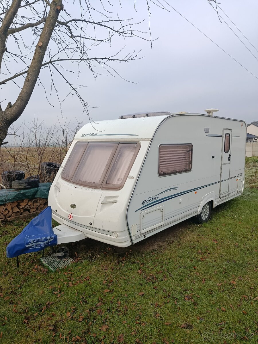 Obytný přívěs, karavan SWIFT-ECCLES r.v.2007 - 2