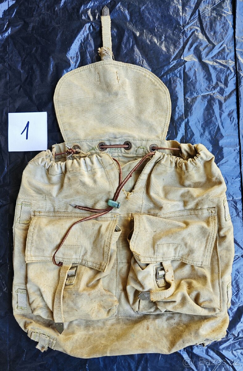 Staré trampské batohy - Velká polní - 2