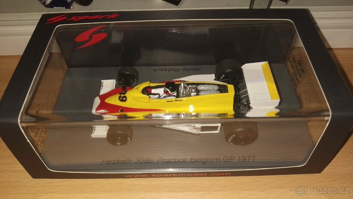 F1 Hesketh 308E #39 Hector Rebaque 1977 Spark S2763 1:43 - 2