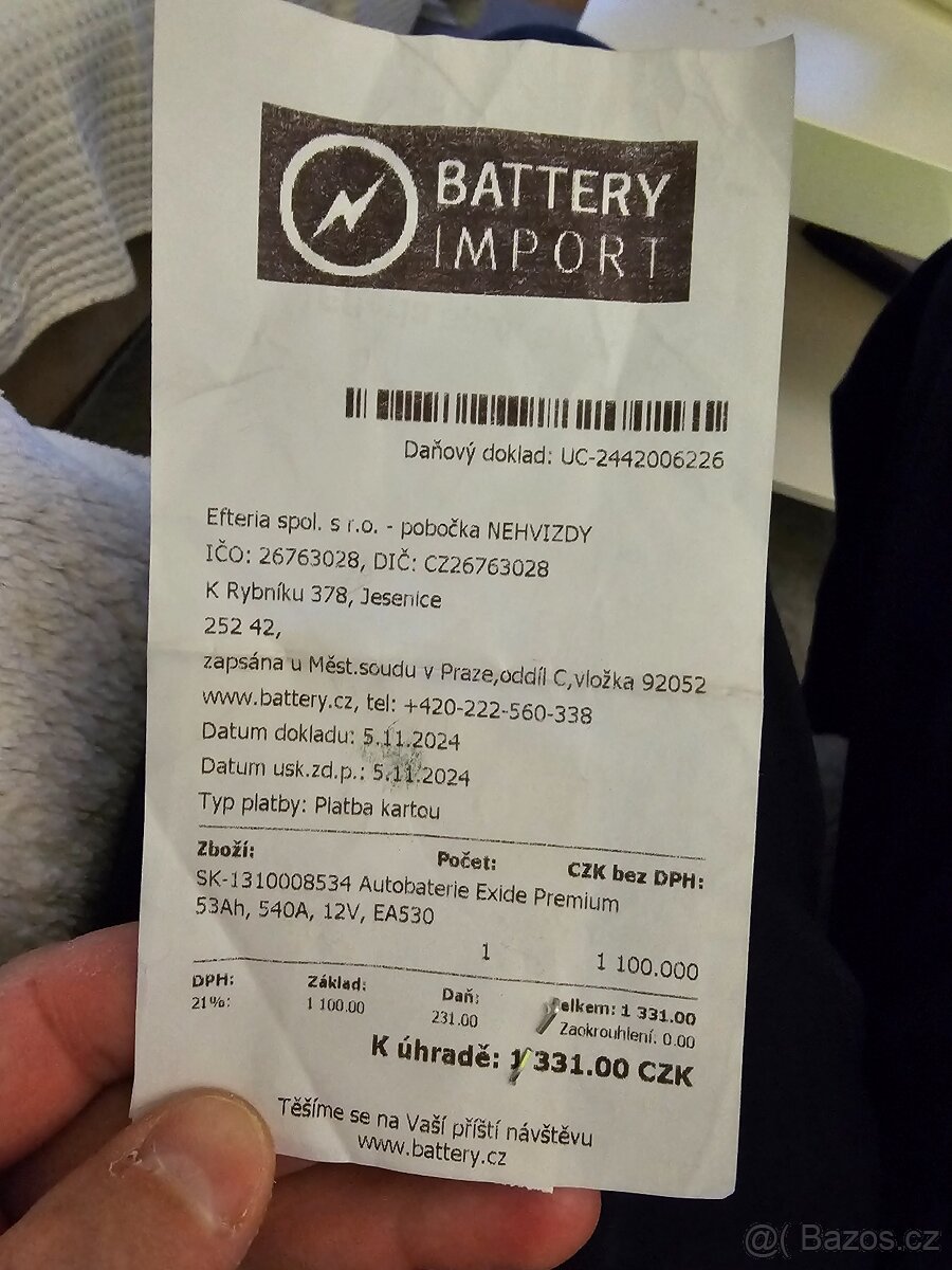 Autobaterie Exide Premium 53Ah 540A - 2