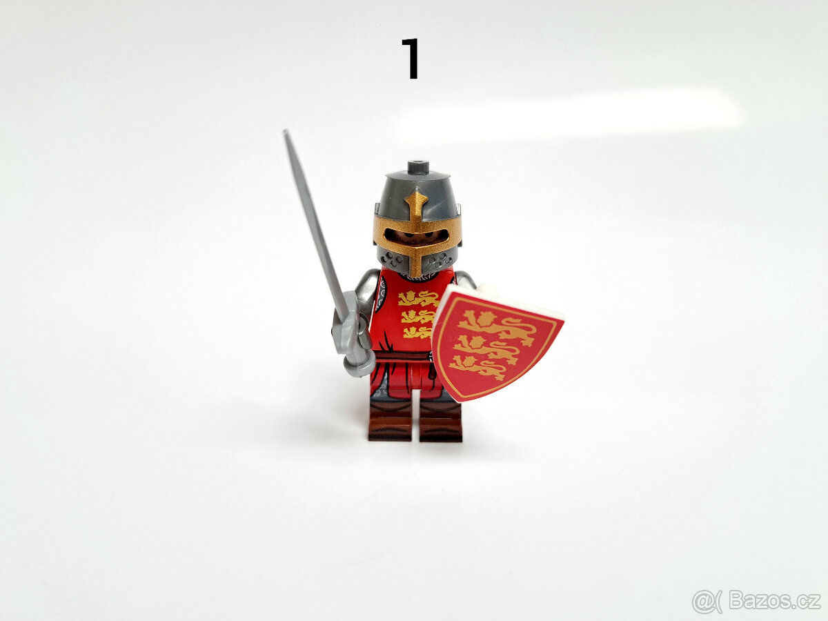 Minifigurky rytíři (9), typ Lego - 2