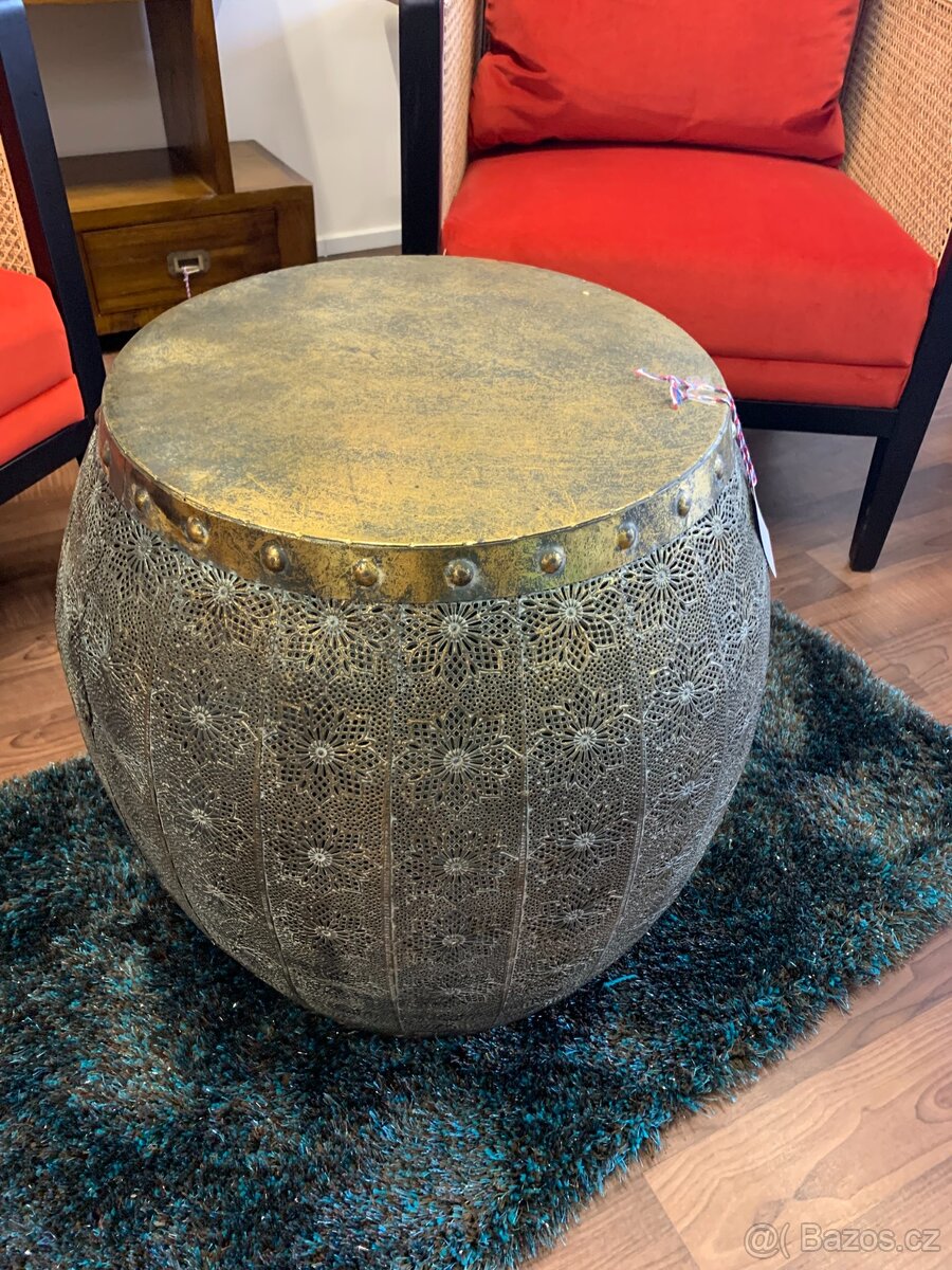 Odkládací stolek – 54 cm, kovový - 2