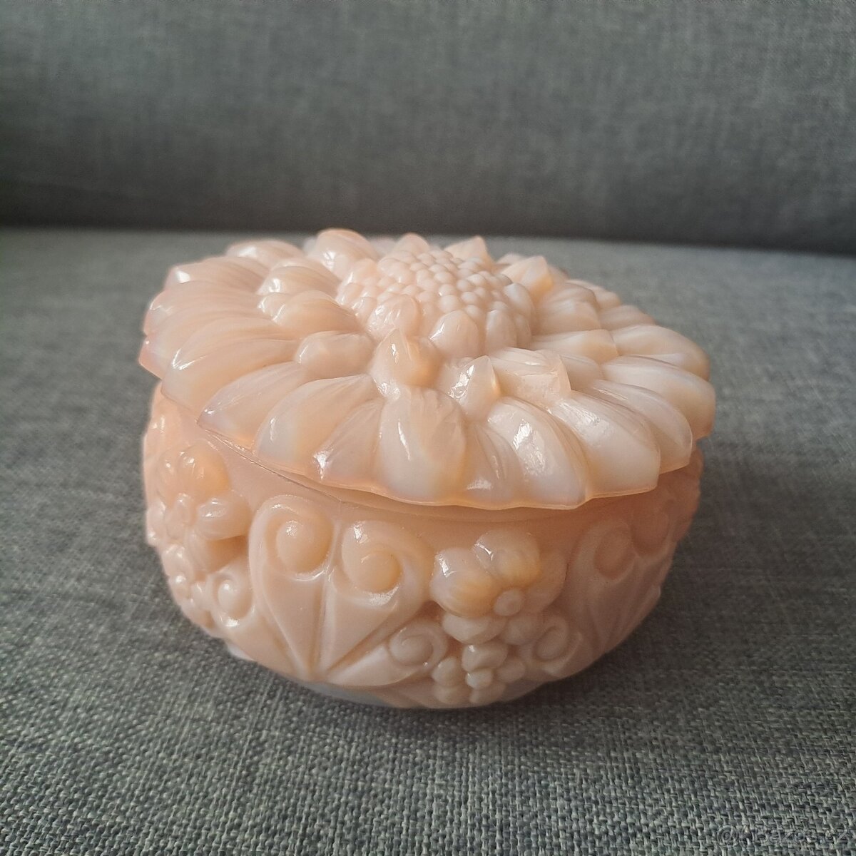 Malachitová miska, šperkovnice - 2