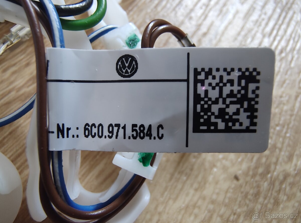 Kabel Airbagu VW 6C0971584C - 2