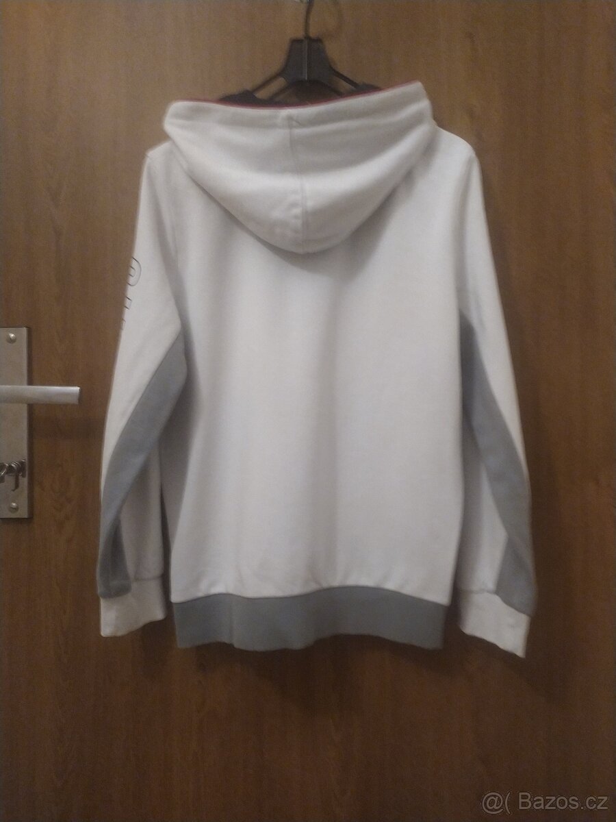 Bílá mikina, vel. 146/152, Zn C&A - 2