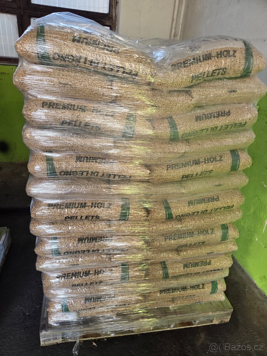 Dřevěné pelety - 2