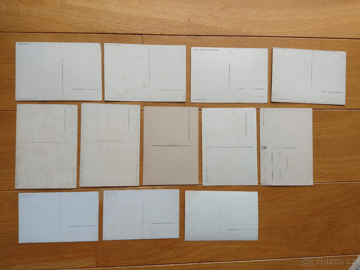 Prodám staré norské pohlednice - 2