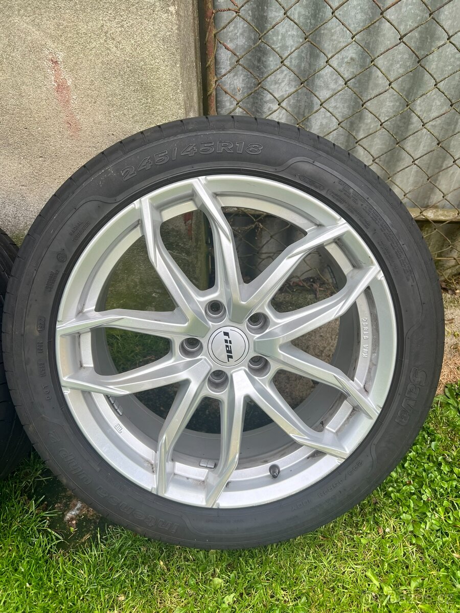 Letní sada kol Rial Lucca r18 245/45 - 2