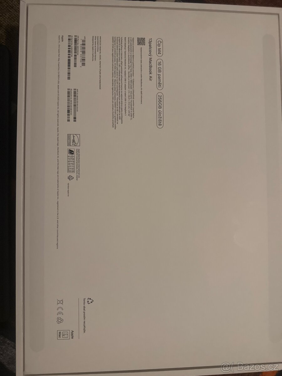 MacBook Air 13" M4 CZ 2025 - 2