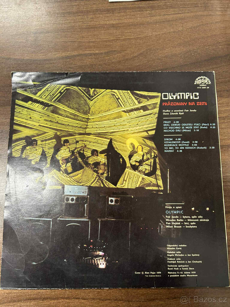 Gramofonová deska - Olympic - Prázdniny na Zemi - 2