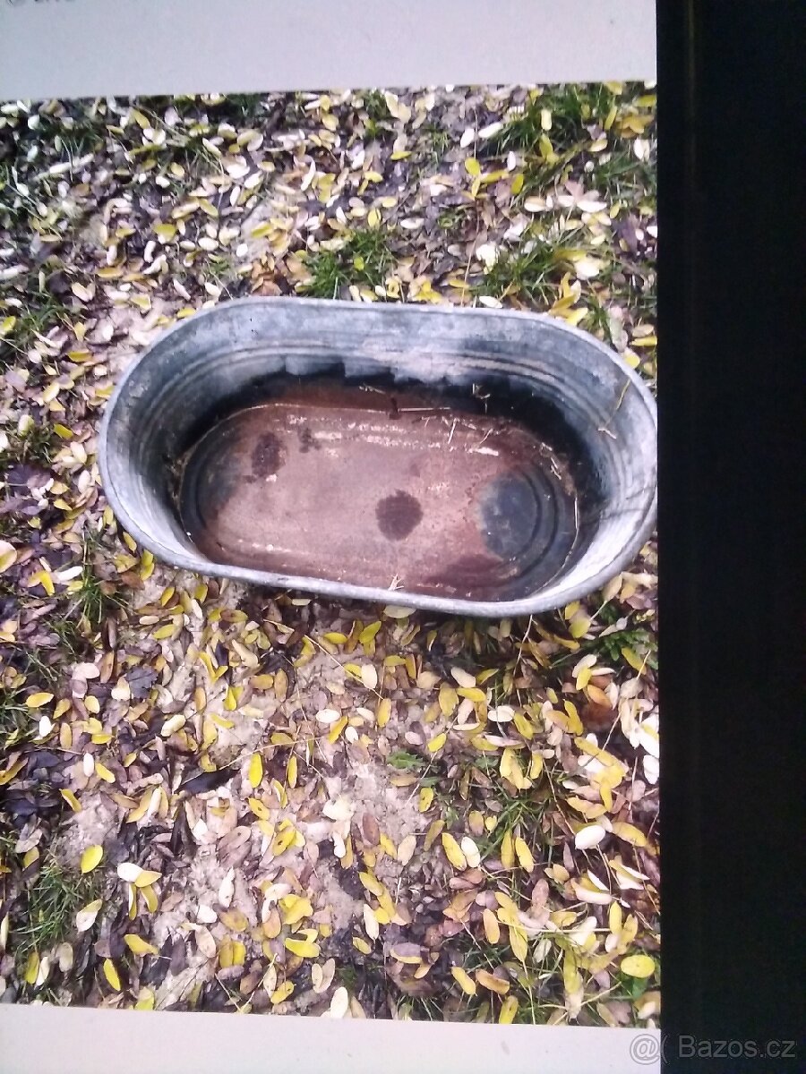 Plechová vana - 2