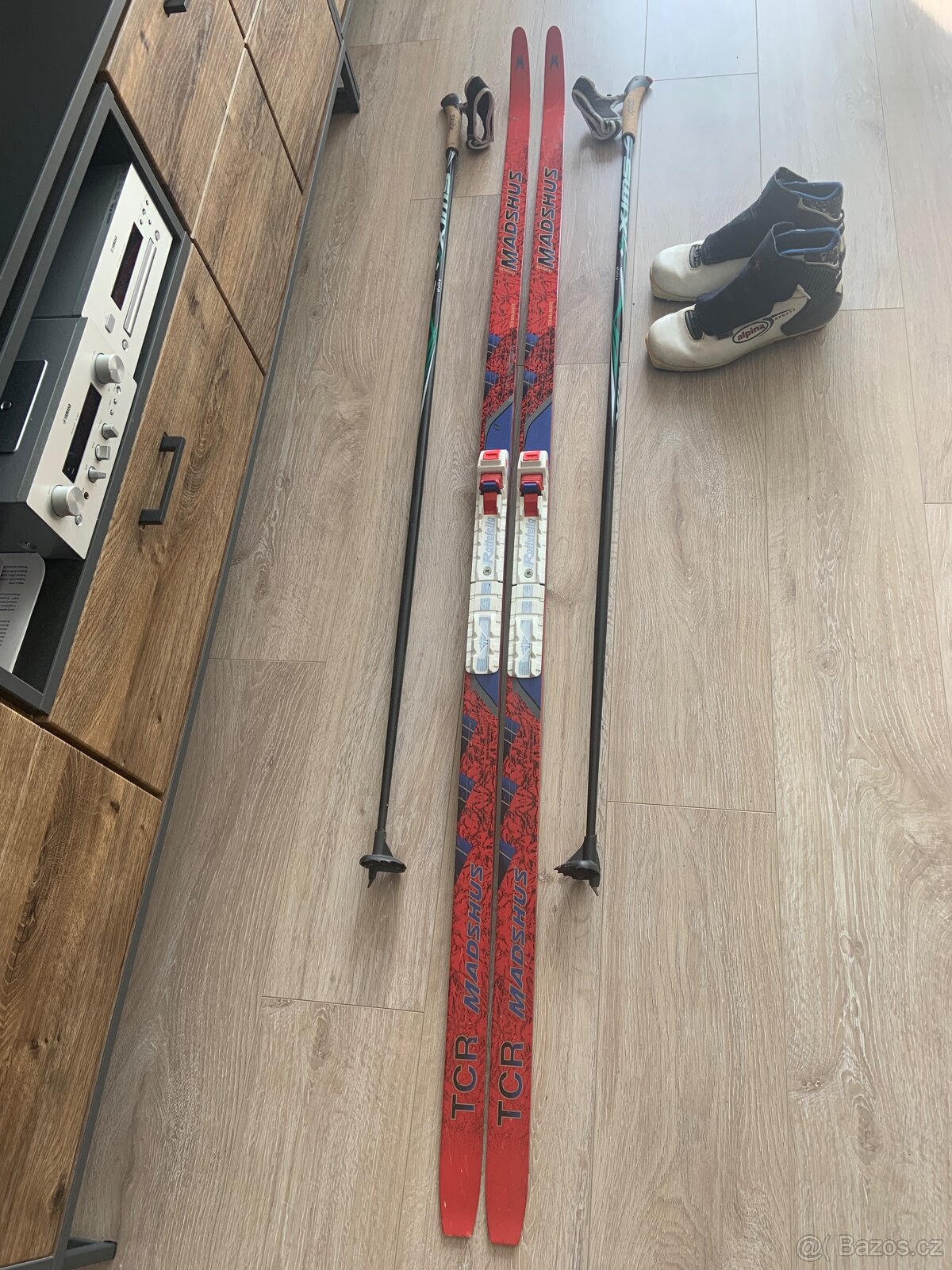 Běžky Madshus+boty+vázání+ hůlky - 2