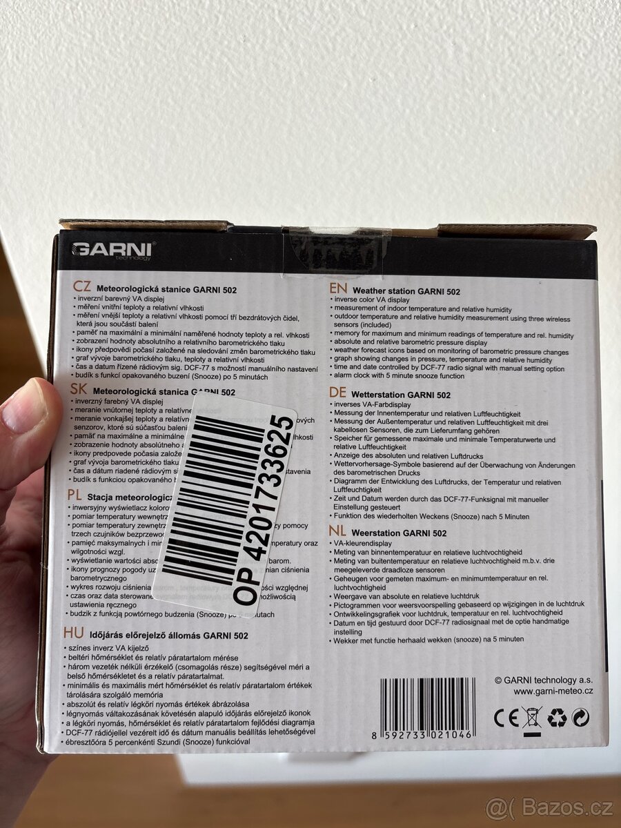 Nová meteorologická stanice Garni - 2