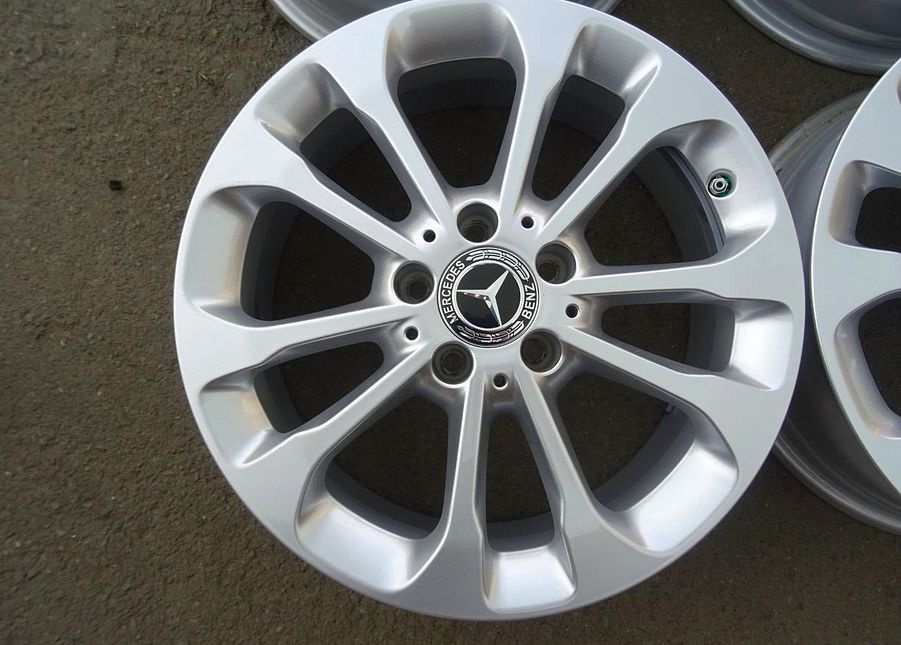 Disky originál Mercedes 17", rozteč 5x112,ET 38, šíře 6,5J - 2
