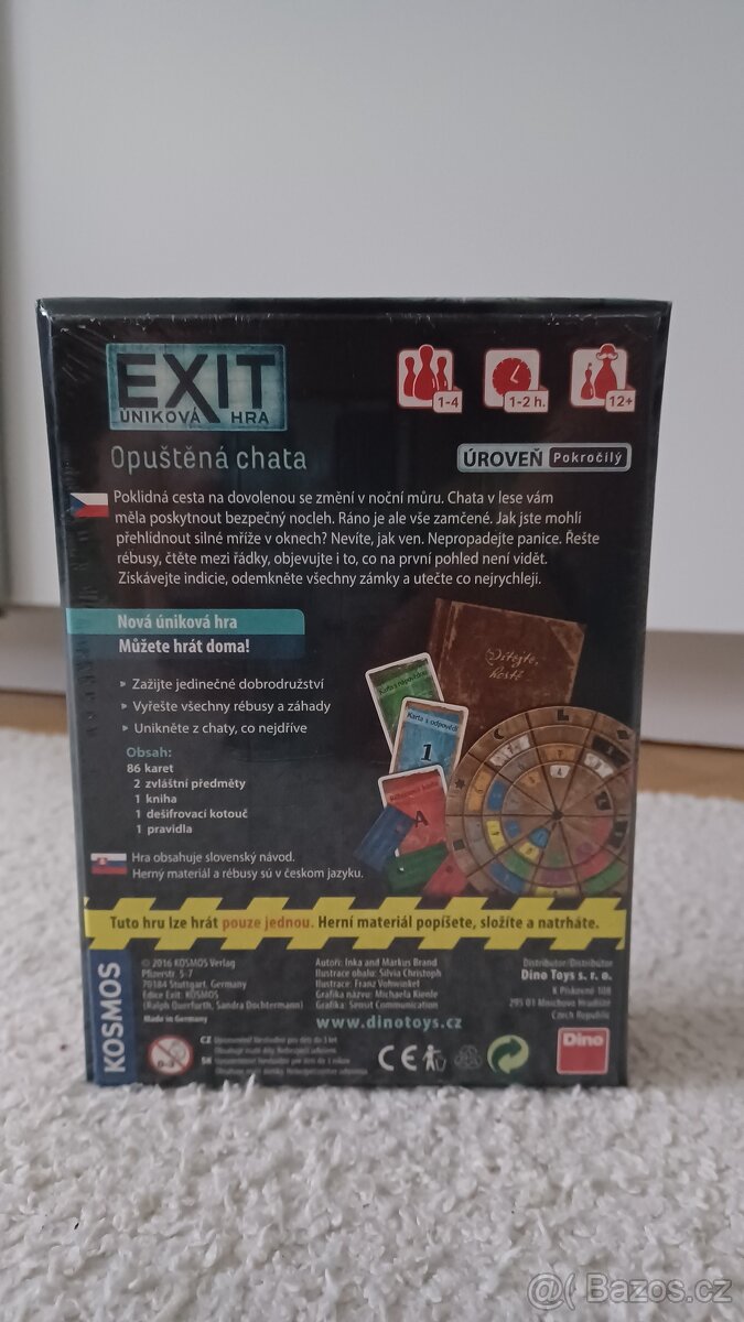 Desková hra - Úniková hra - 2