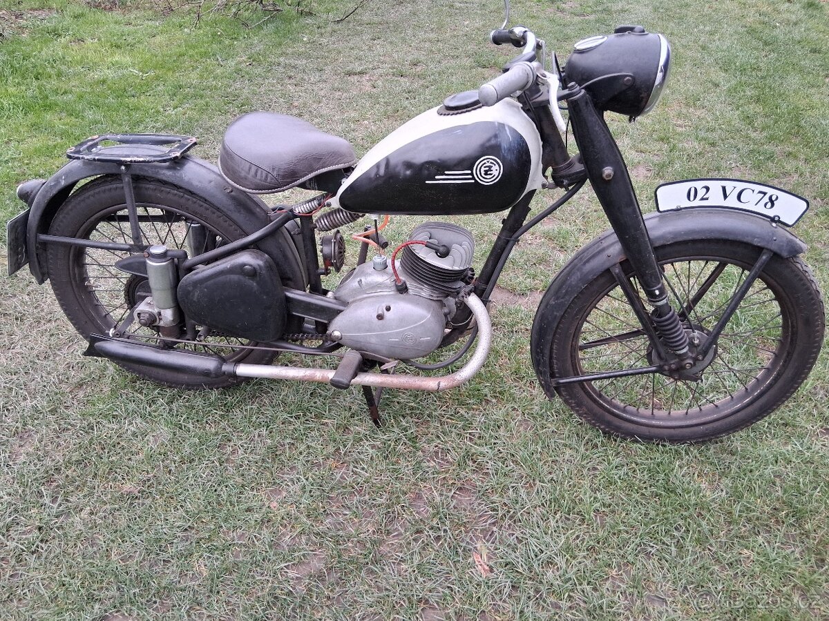 ČZ 125C - 2