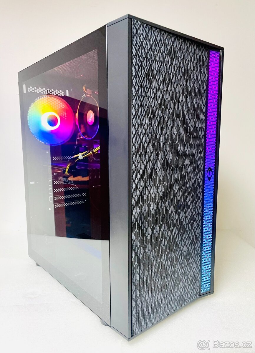 Herní PC: AMD Ryzen 5/ 16GB/ GTX 1660S/ SSD+HDD/ W11/záruka - 2