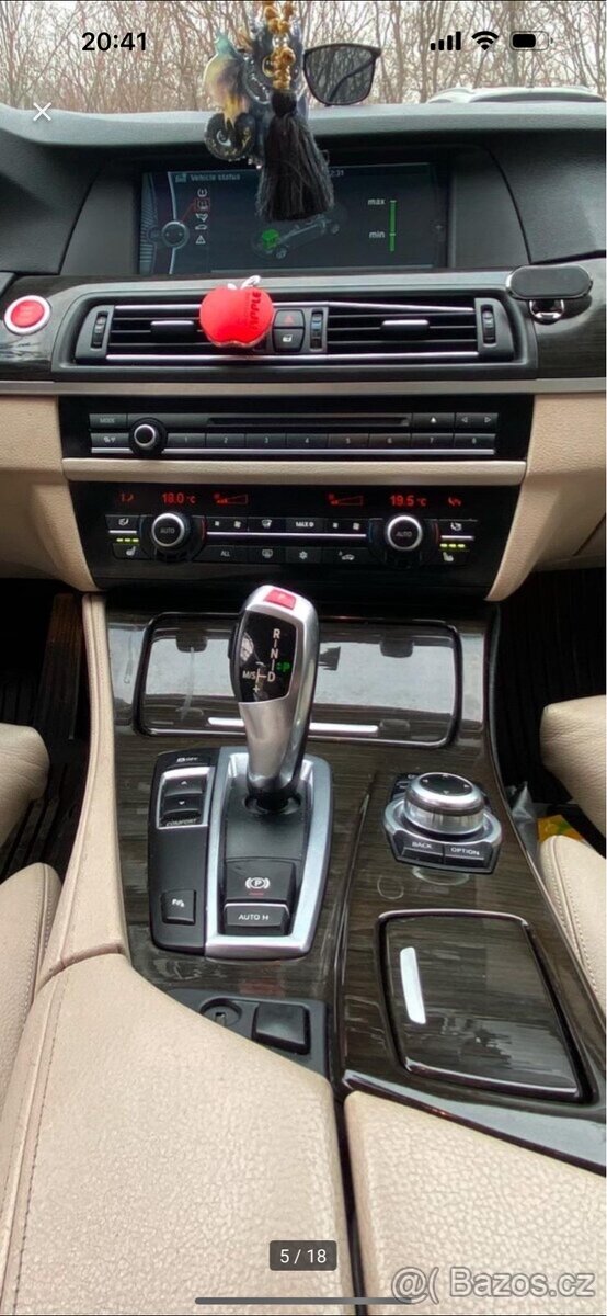 BMW f11 530d 180kw 06/2010 sport, masaž, krasna vybava - 2