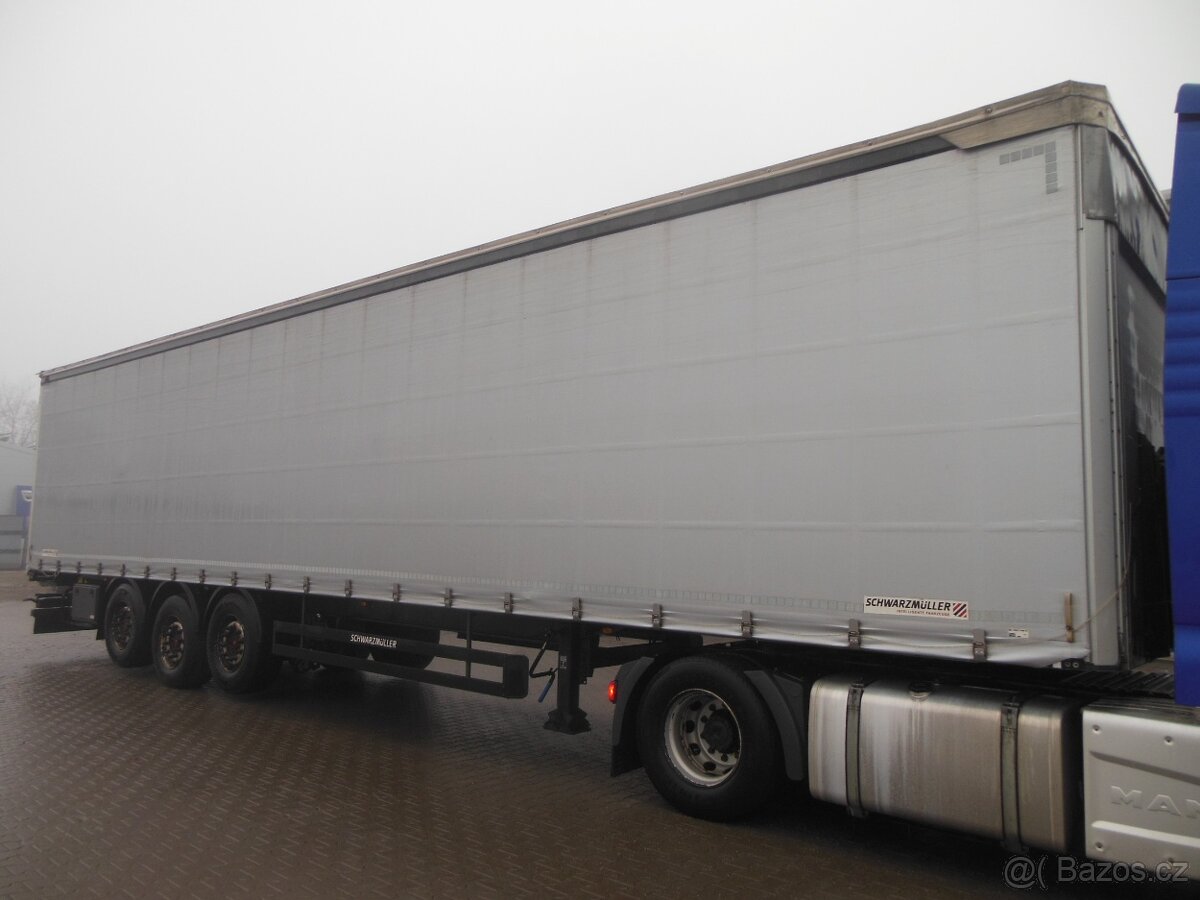Schwarzmüller SPA 3/E, návěs, valník - 2