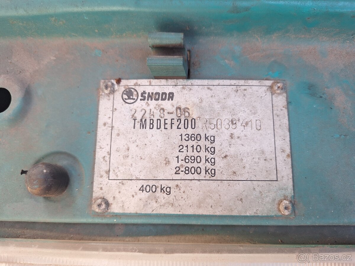 Škoda favorit pickup spz eko placeno - 2