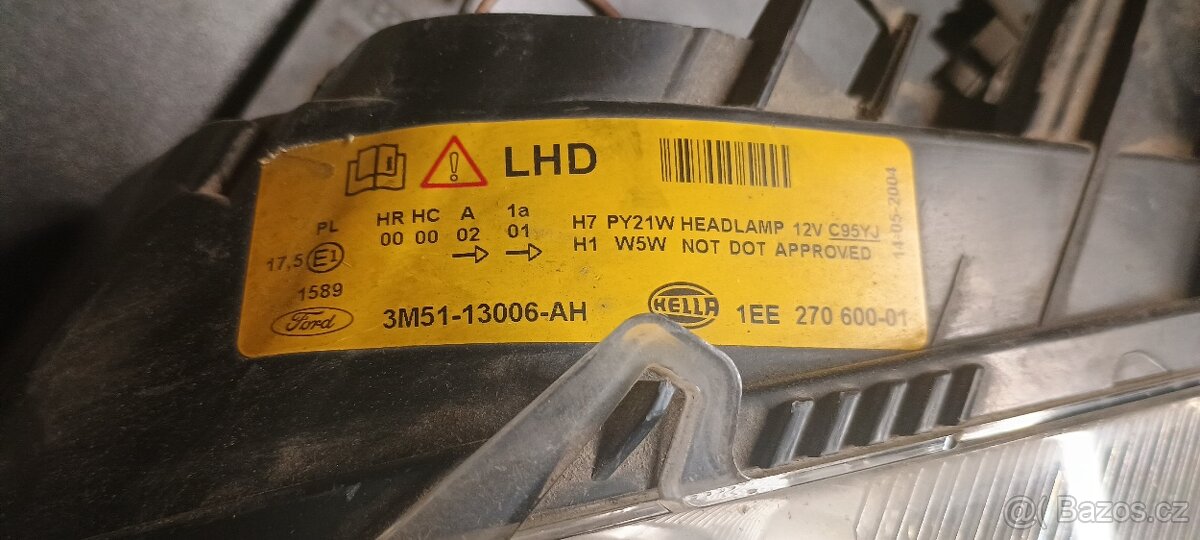 Přední levé světlo Ford Focus C-Max - 2
