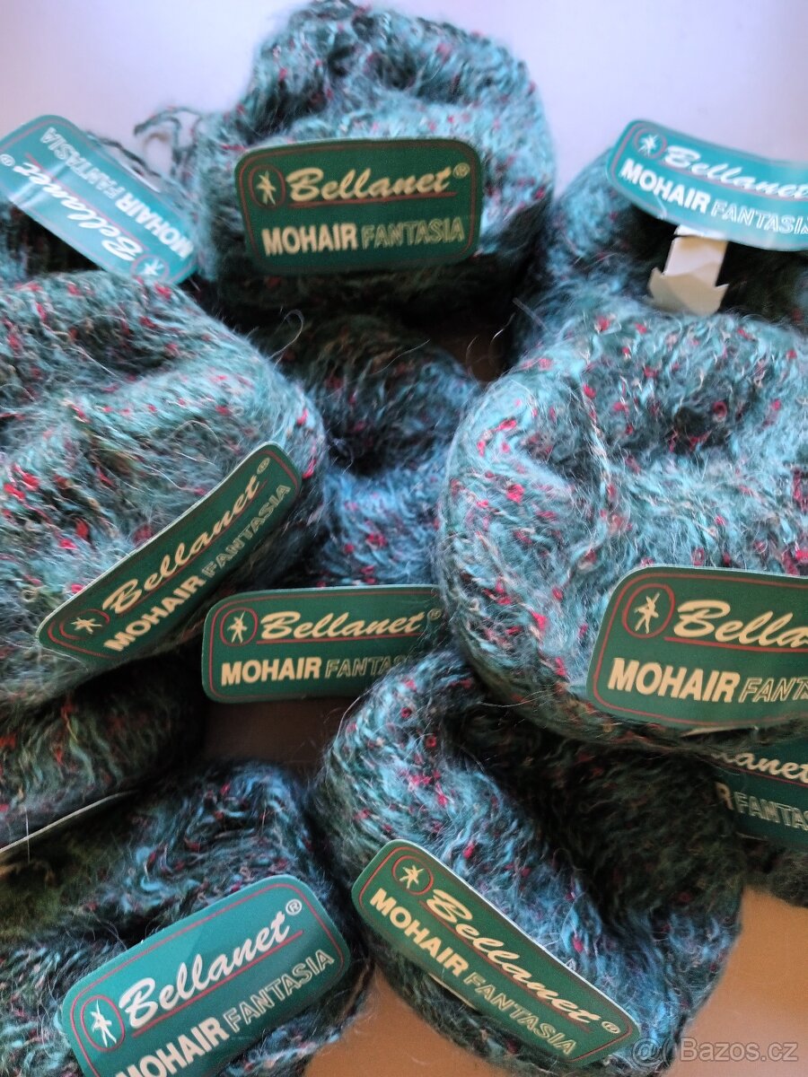 Pletací příze, vlny. - 2