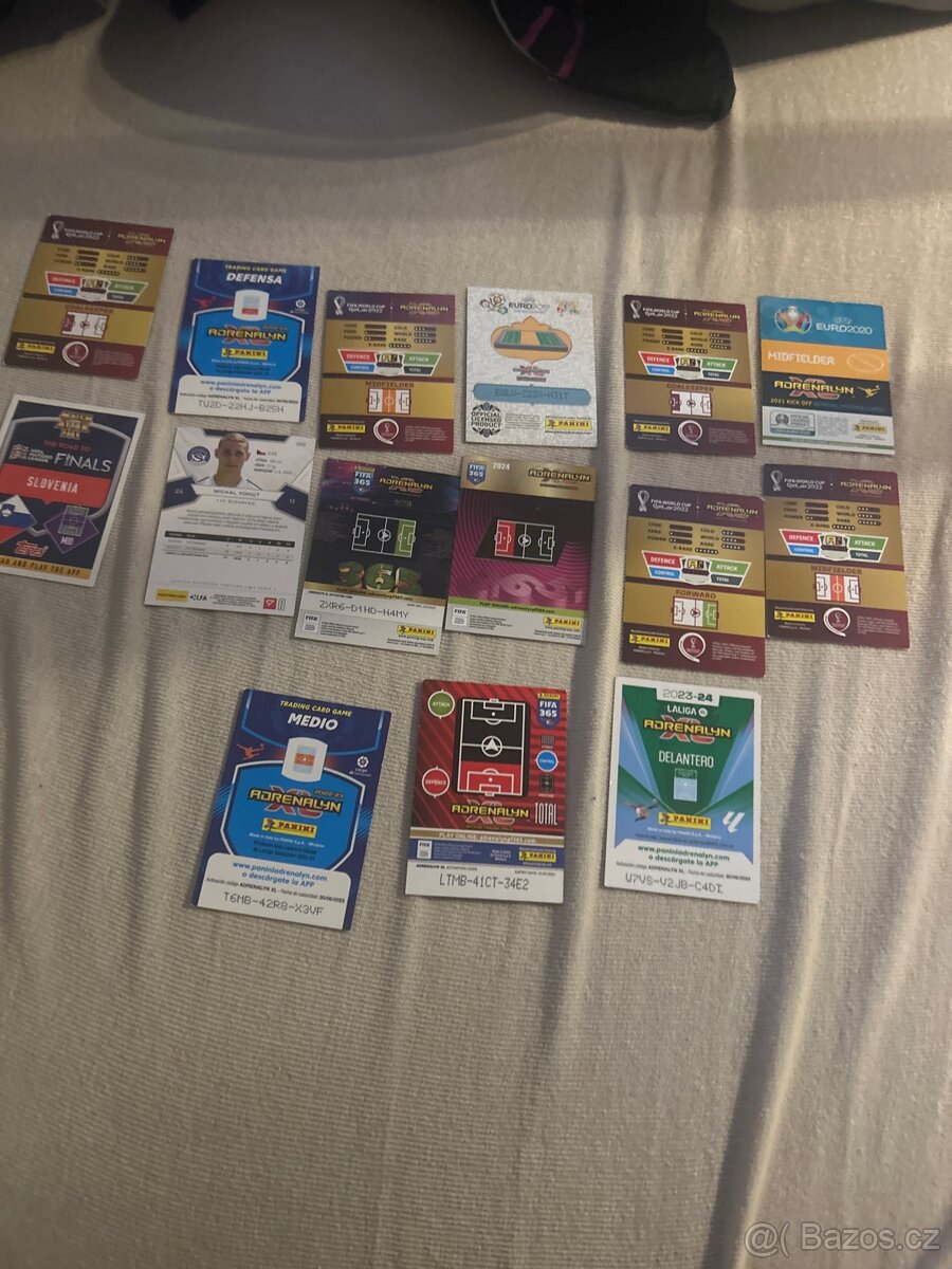 Fotbalové kartičky - 2