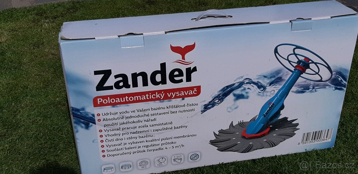 Poloautomatický vysavač do bazénu-ZANDER - 2