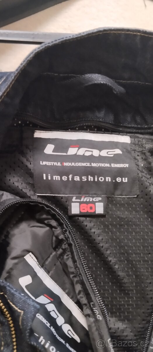 Motorkářská jeans bunda - 2