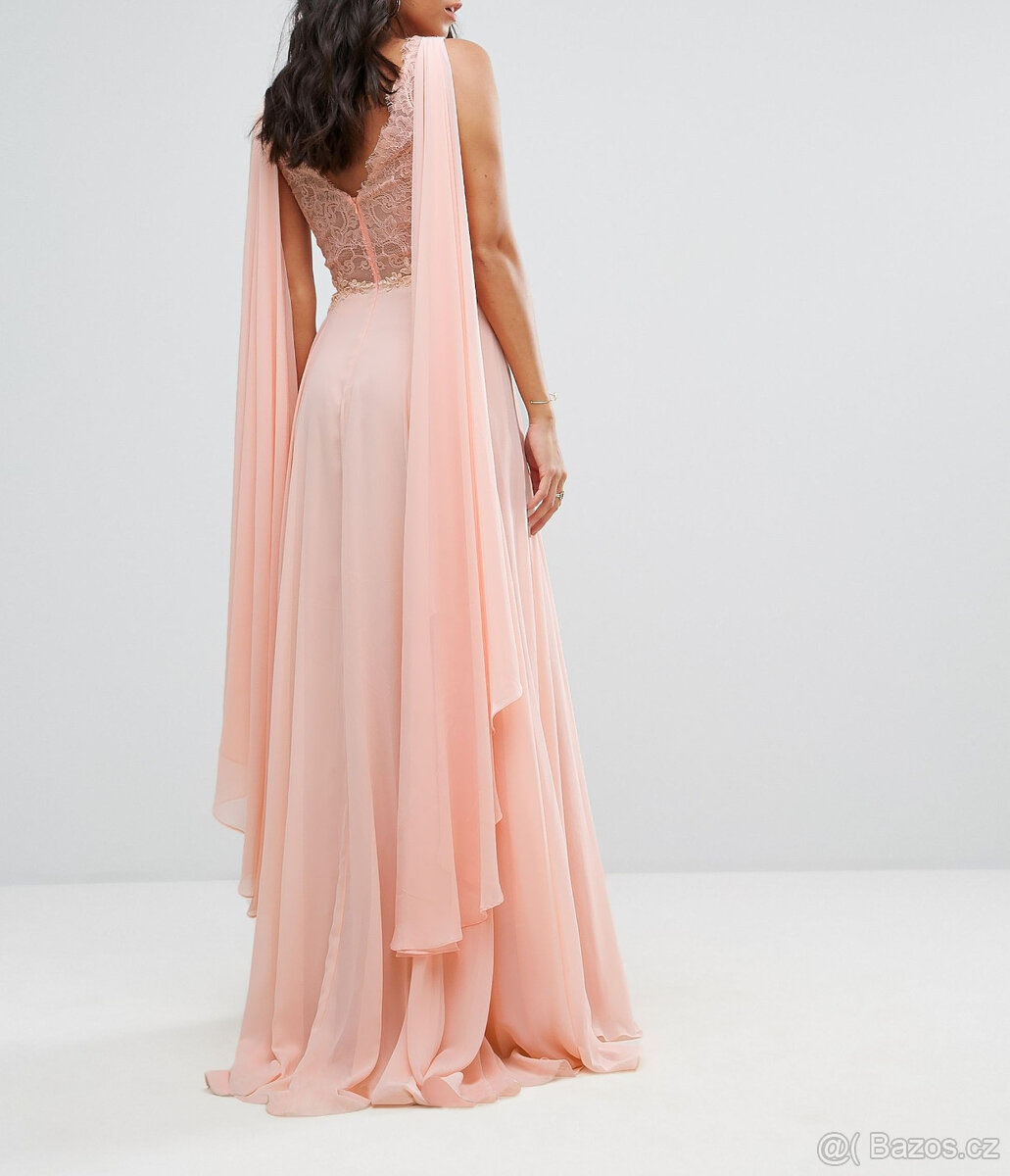 Forever Unique večerní šaty s vlečkou, 38 (M) - 2