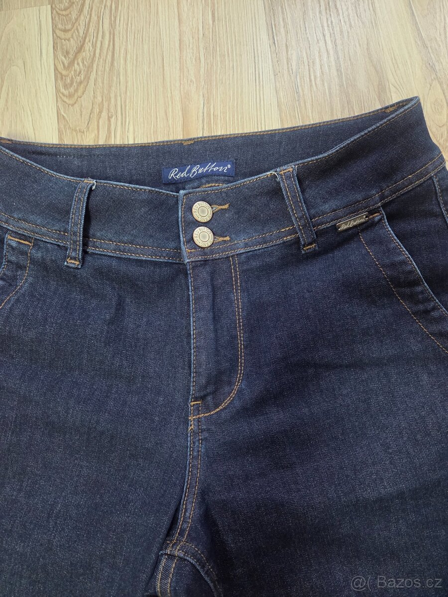 Nádherné džíny vel. 38 elastické - 2