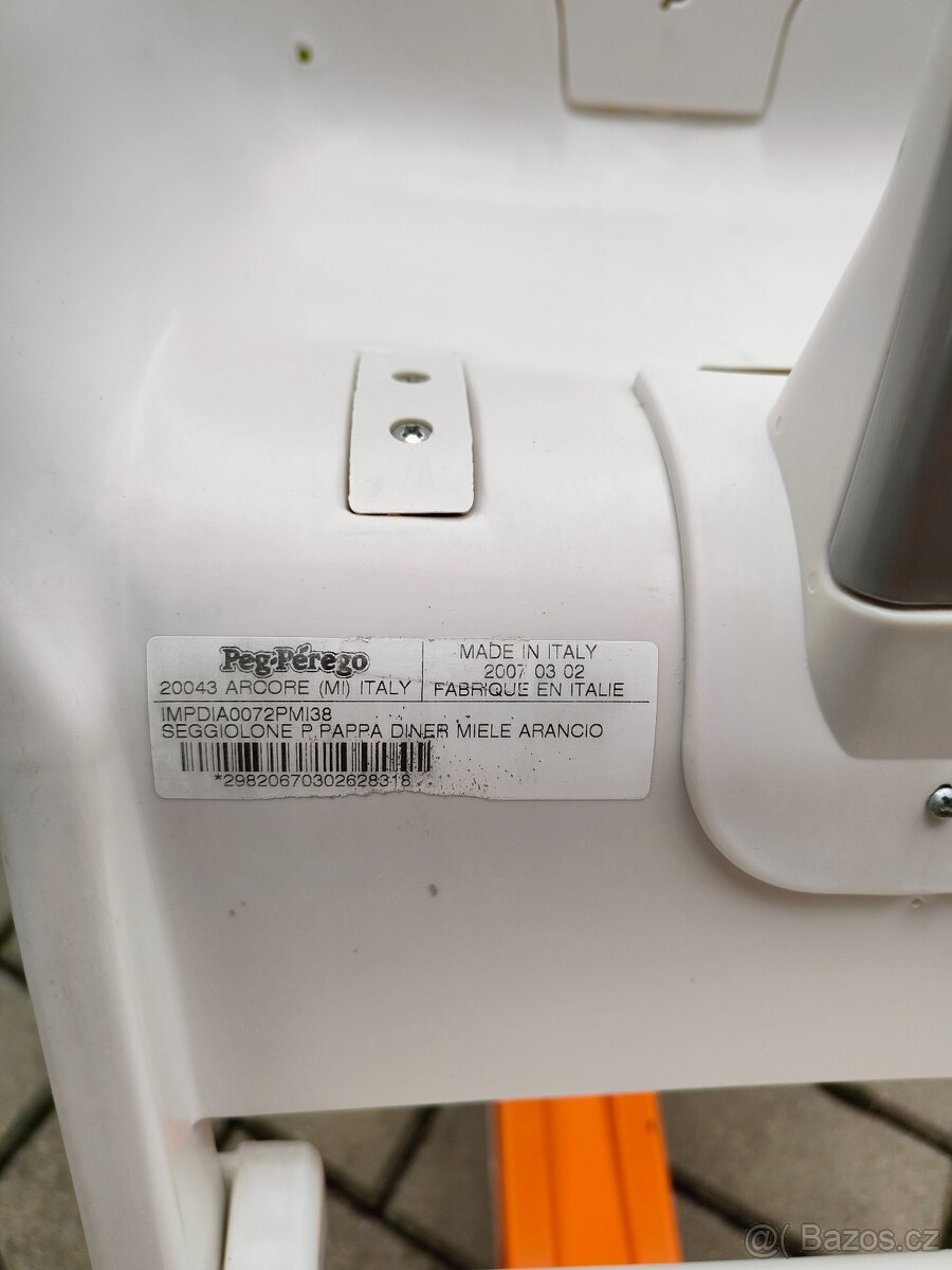 Jídelní židlička Peg Perego - 2
