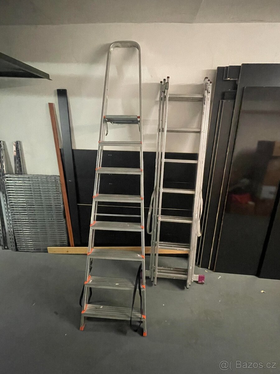 schůdky AI (1640mm) ALW 1508 nosnost 120kg, sleva 55% - 2