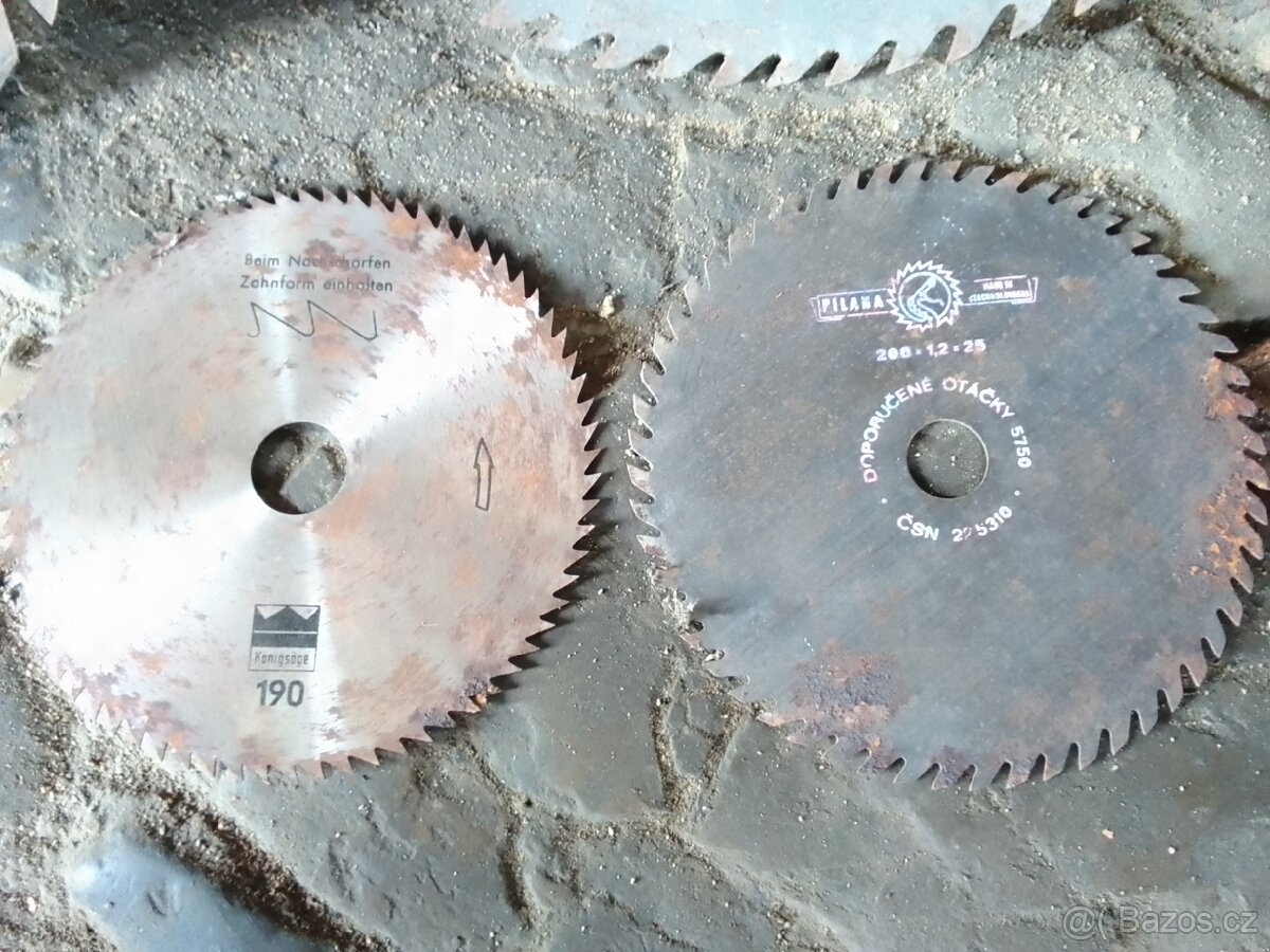 Hřídel a kotouče/ Cirkulárka - 2