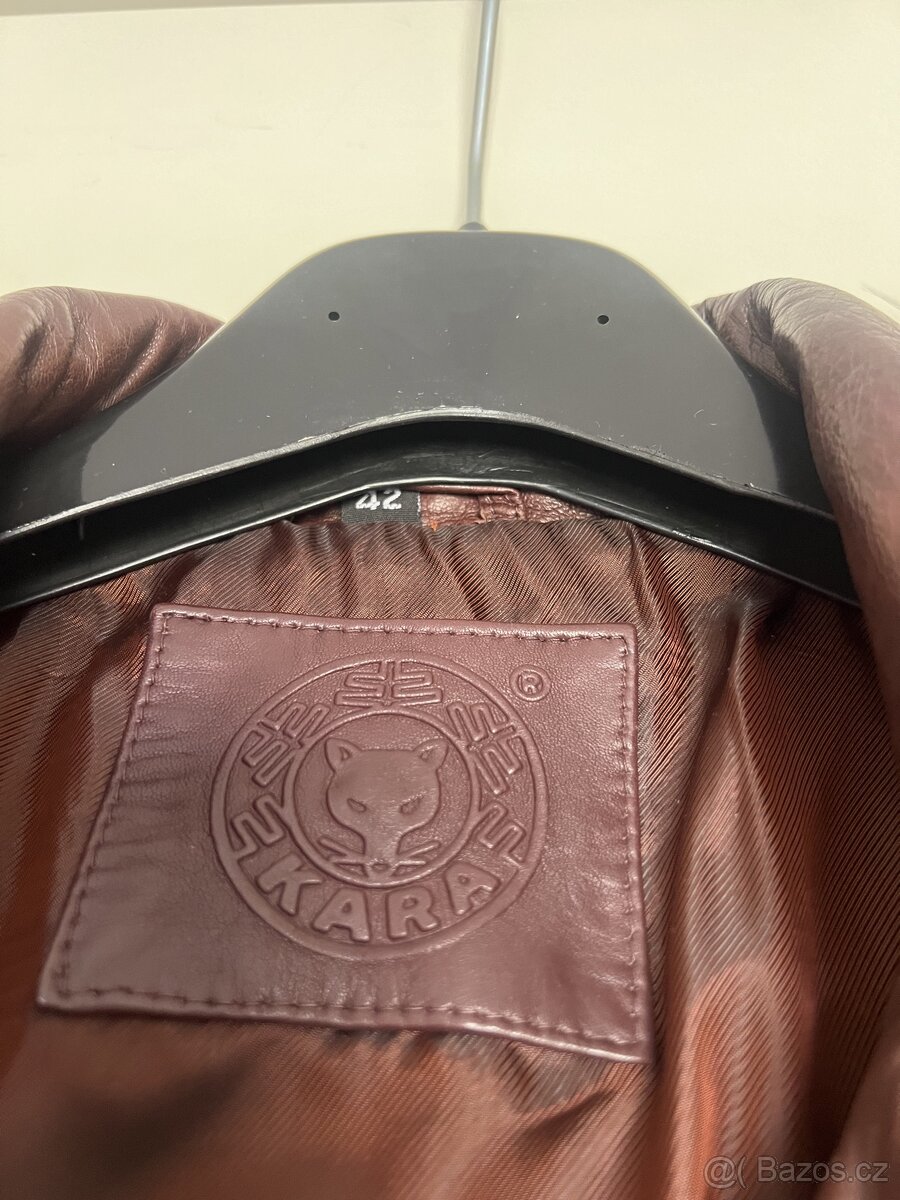 Dámský kabát pravá kůže - 2