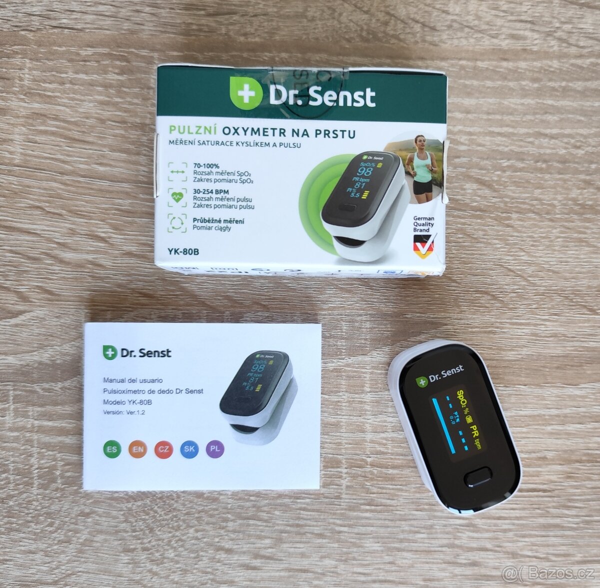 PULZNÍ OXYMETR DR. SENST YK-80B - 2