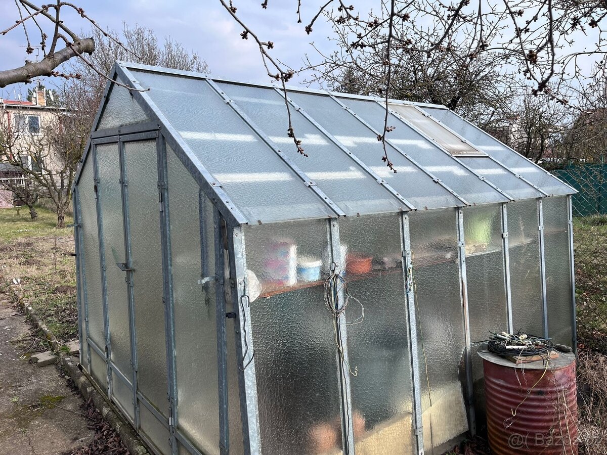 Zahradní skleník - 3x3m - 2