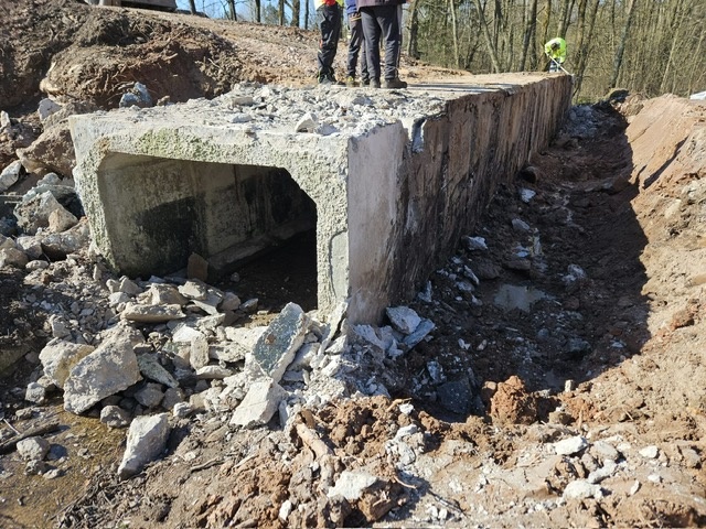 Betonový propustek - 2
