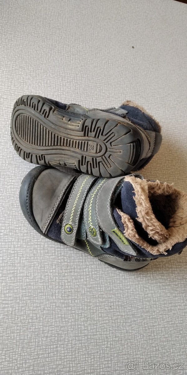 Dětské zimní boty, v23-31; gumáky v23, botasky, tenisky - 2