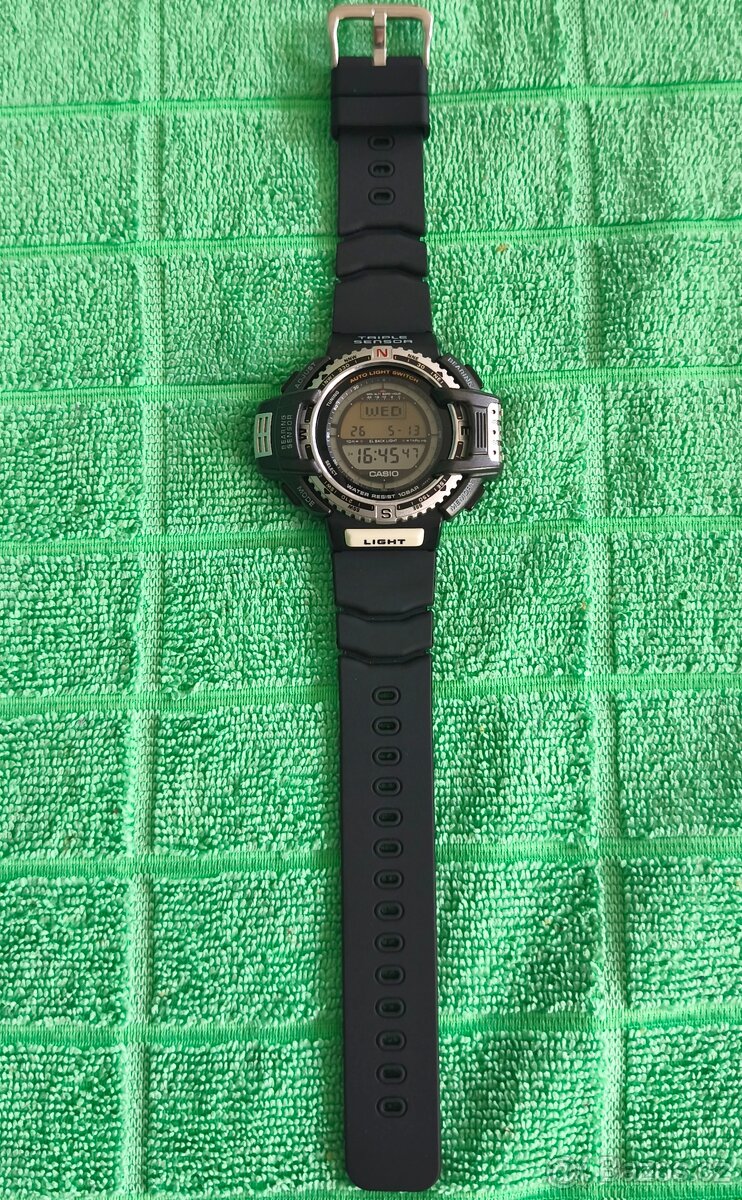 Casio Protrek PRT-40 Kompas, Barometer, Výškomer - 2
