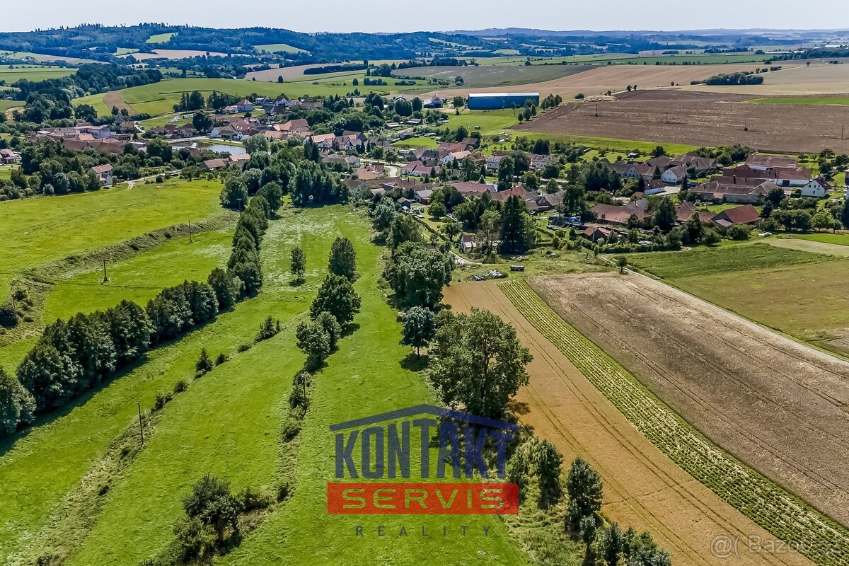 Stavební pozemek s dalšími přilehlými pozemky v Mysliboři - 2